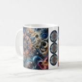 uurwerk koffiemok (Voorkant links)