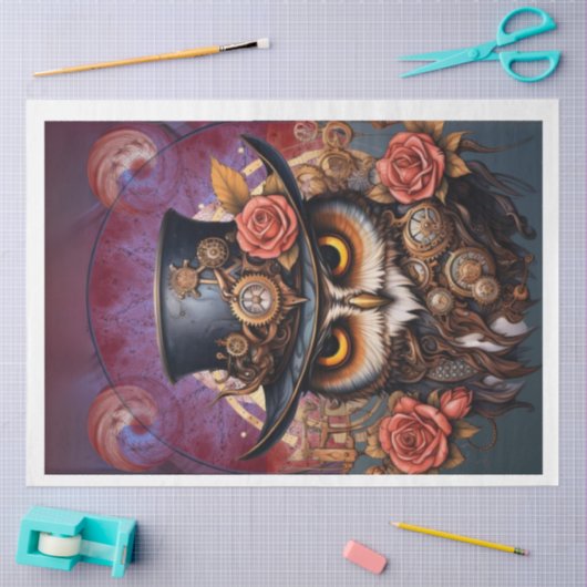 uurwerk tissuepapier (Craft)