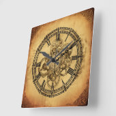  uurwerk vierkante klok (Hoek)