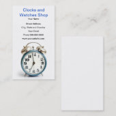 uurwerk visitekaartje (Voorkant / Achterkant)