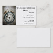 uurwerk visitekaartje (Voorkant / Achterkant)
