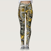 Uurwerken Leggings (Voorkant)