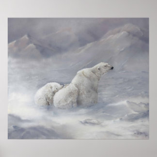 UV Canvas Print "First Winter"