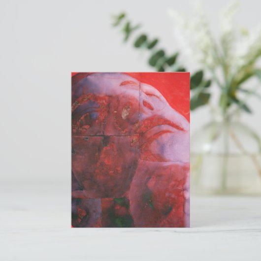 UV Head 2001 Briefkaart (Staand voorkant)