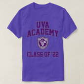 Uva Academy Klasse van 22 Variant T-shirt (Design voorkant)