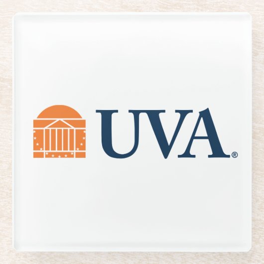 UVA GLAZEN ONDERZETTER (Voorkant)
