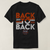 Uva Lacrosse terug naar achteren T-shirt (Design voorkant)