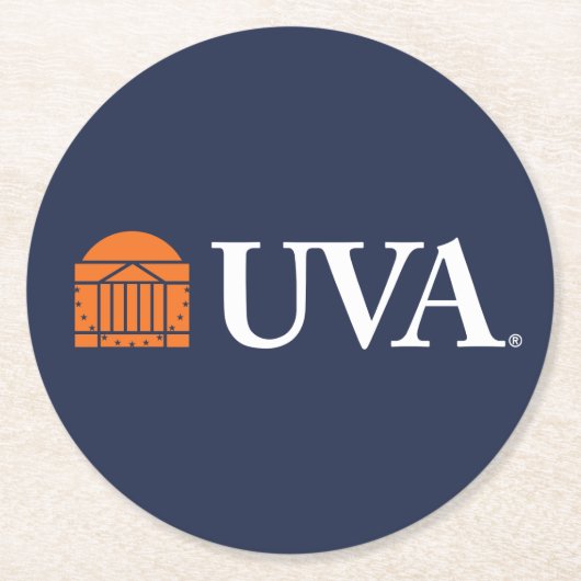 UVA RONDE KARTONNEN ONDERZETTER (Voorkant)