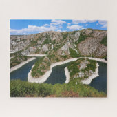 Uvac Special Natuur Reserve, Servië Legpuzzel (Horizontaal)