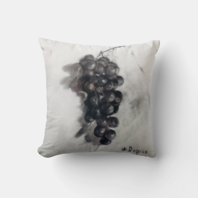 Uvas/Grapes Kussen (Voorkant)
