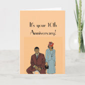 Uw 10de verjaardag kaart (Voorkant)