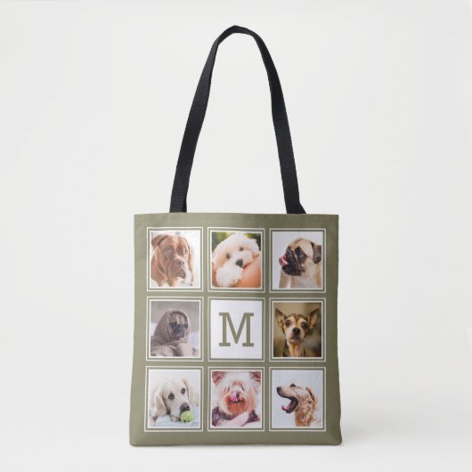 UW 16 FOTO'S & MONOGRAM-tassen Tote Bag (Voorkant)