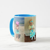 Uw 1 tot 3 op maat gemaakte foto's mok (Voorkant links)