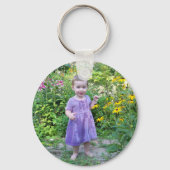 Uw 2 Foto personaliseert de Afbeeldingen van het K Sleutelhanger (Achterkant)