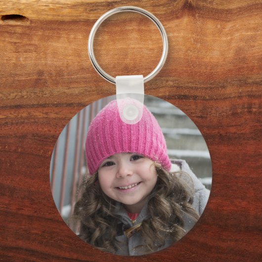 Uw 2 Foto personaliseert de Sleutelhanger van de A (Achterkant)