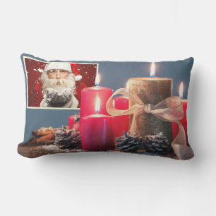 UW 2 FOTO'S aangepaste kerstkussen Buitenkussen