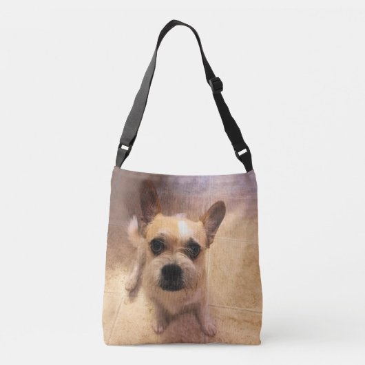 Uw 2 FOTO's afdrukken persoonlijke Canvas tassen (Achterkant)