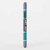 UW 2 FOTO'S EN NAAM Stripes Patroongevallen Case-Mate iPhone Case (Achterkant/rechts)