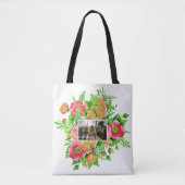 Uw 2 Foto's in Aangepaste Lijsten voor ventilatorz Tote Bag (Voorkant)