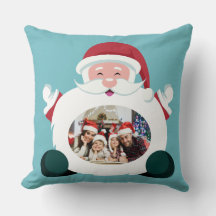 UW 2 FOTO'S in de aangepaste kussens voor Santa li