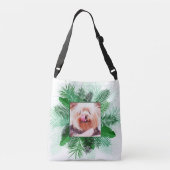 Uw 2 Foto's in Palm Leaf Lijsten aangepaste tassen (Achterkant)