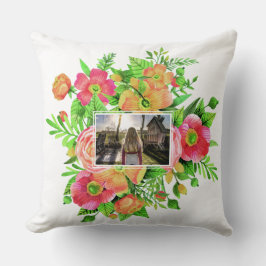 Uw 2 Foto's in Vloeiende Lijsten werpen kussen