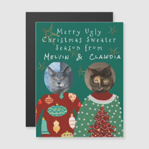 Uw 2 katten Draag een Ugandee Sweetters-magnetisch
