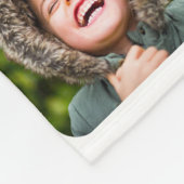 Uw 30 foto's met zachte, afgeronde vierkantscollag fleece deken (Hoek)