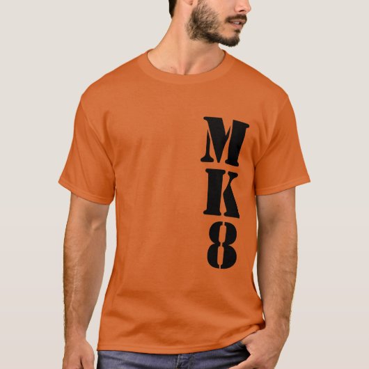 Uw 3-brief Monogram op Camouflage Decor T-shirt (Voorkant)