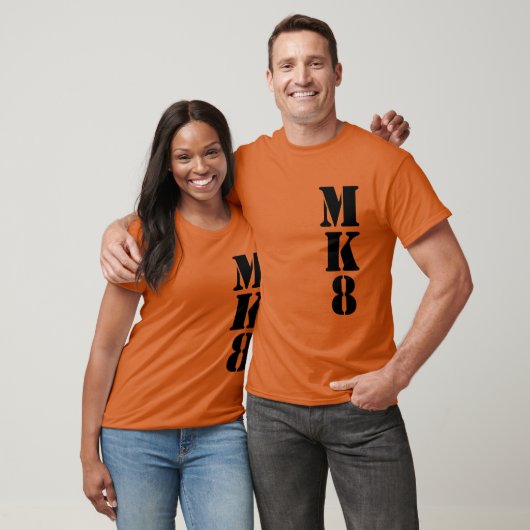 Uw 3-brief Monogram op Camouflage Decor T-shirt (Unisex)