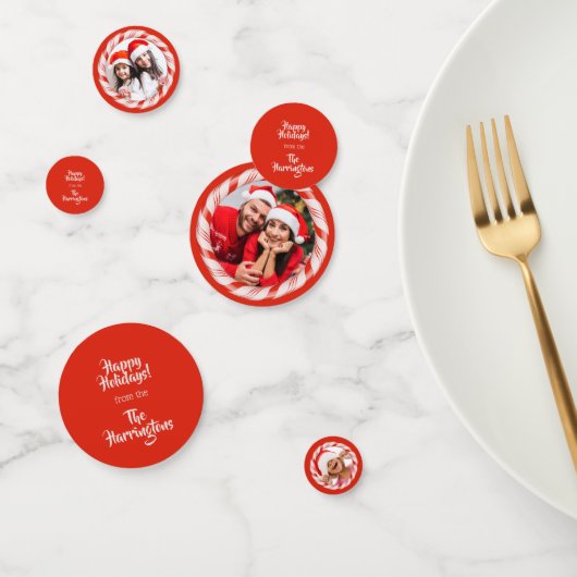 UW 3 foto's in een Snoep Lijst aangepaste tekst Confetti (Groep)