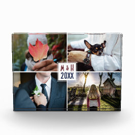 UW 4 FOTOS aangepast monogram en jaarlijks fotoblo Fotoblokken