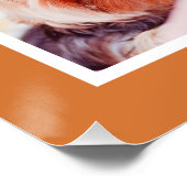 UW 4 FOTO'S EN MONOGRAM aangepast poster (Hoek)