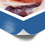 UW 4 FOTO'S EN MONOGRAM aangepast poster (Hoek)