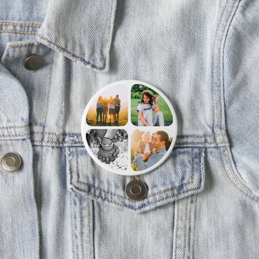 Uw 4 foto's pincode voor Button (In situ)