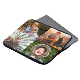 Uw 4-foto's rand afdrukken laptoptas laptop sleeve