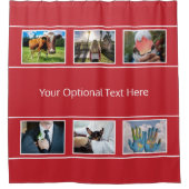 UW 6 FOTO'S EN TEKST douchegordijn (Voorkant)