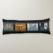 UW 8 PHOTOS aangepaste sjabloon body kussen (Achterkant)