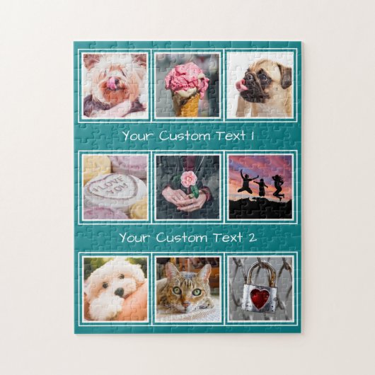 UW 9 FOTO'S, TEKST EN KLEURENpuzzel Legpuzzel (Verticaal)