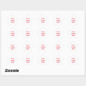 Uw aangepast Afbeelding Ster Sticker (Vel)