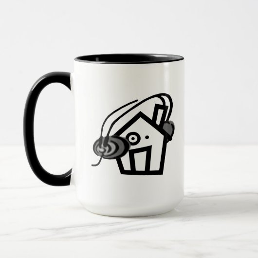 Uw aangepaste 15 oz Ringer-Mok Mok (Links)