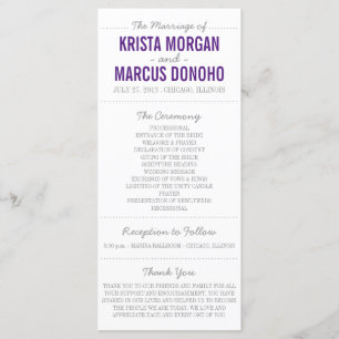 Uw aangepaste 4-inch x 9-inch rackkaart programmakaart