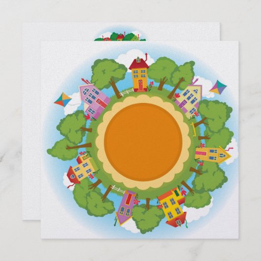 Uw aangepaste 5,25 x 5,25-inch uitnodigingen (Voorkant / Achterkant)