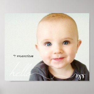 Uw aangepaste 8-inch x 10-inch Hallo Poster