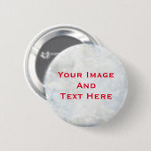 Uw aangepaste Afbeelding en tekst persoonlijke But Ronde Button 5,7 Cm (Voorkant /achterkant)