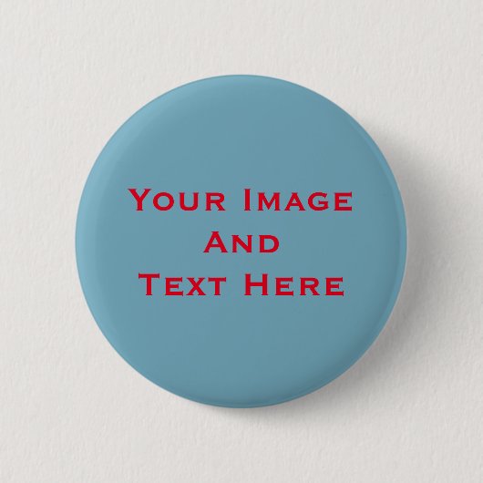 Uw aangepaste Afbeelding en tekst persoonlijke But Ronde Button 5,7 Cm (Voorkant)