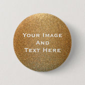 Uw aangepaste Afbeelding en tekst persoonlijke But Ronde Button 5,7 Cm (Voorkant)