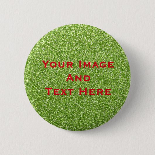 Uw aangepaste Afbeelding en tekst persoonlijke But Ronde Button 5,7 Cm (Voorkant)