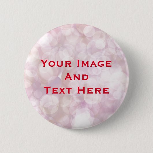 Uw aangepaste Afbeelding en tekst persoonlijke But Ronde Button 5,7 Cm (Voorkant)