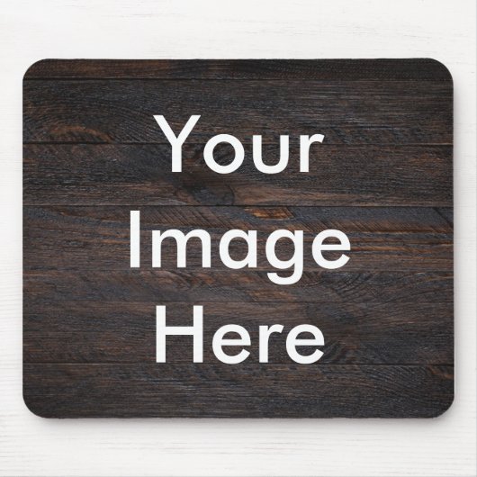 Uw aangepaste Afbeelding Square Wood Muismat (Voorkant)